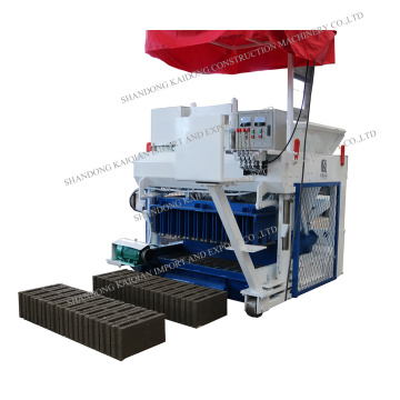 portable mobile QMR6 Cheap price egg laying hollow concrete block making machine price in pakistan